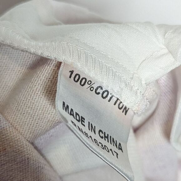 Princess Polly Jasmina Denim Jeans Pink Orange Floral 70s Vibe Flare Wide Legs - Picture 8 of 8